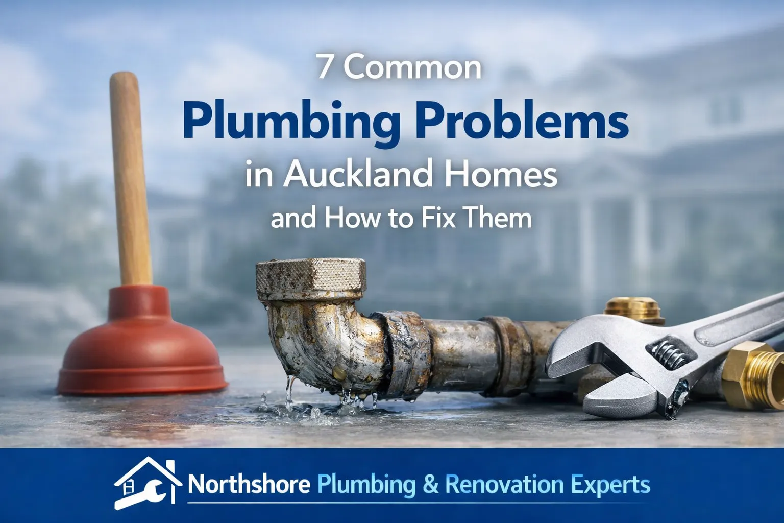 7 Common Plumbing Problems Auckland Homeowners Face