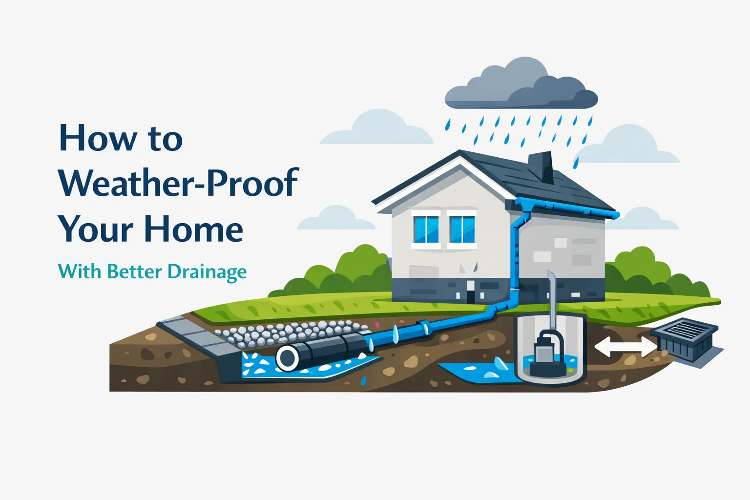 Weather-Proof Your Home With Better Drainage | HW Group